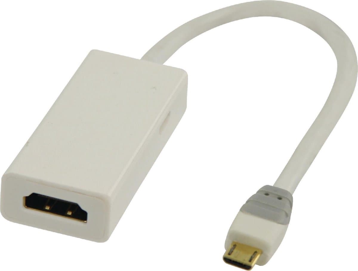 Bandridge MHL adapter USB Micro naar HDMI - 0,20 meter