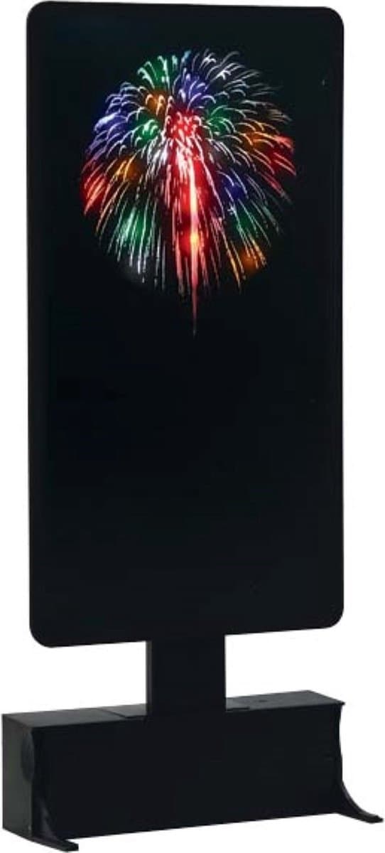Lemax - 'Multi-Color Fireworks' - Verlicht accessoire met animatie - Exclusief adapter (werkt ook op batterijen)