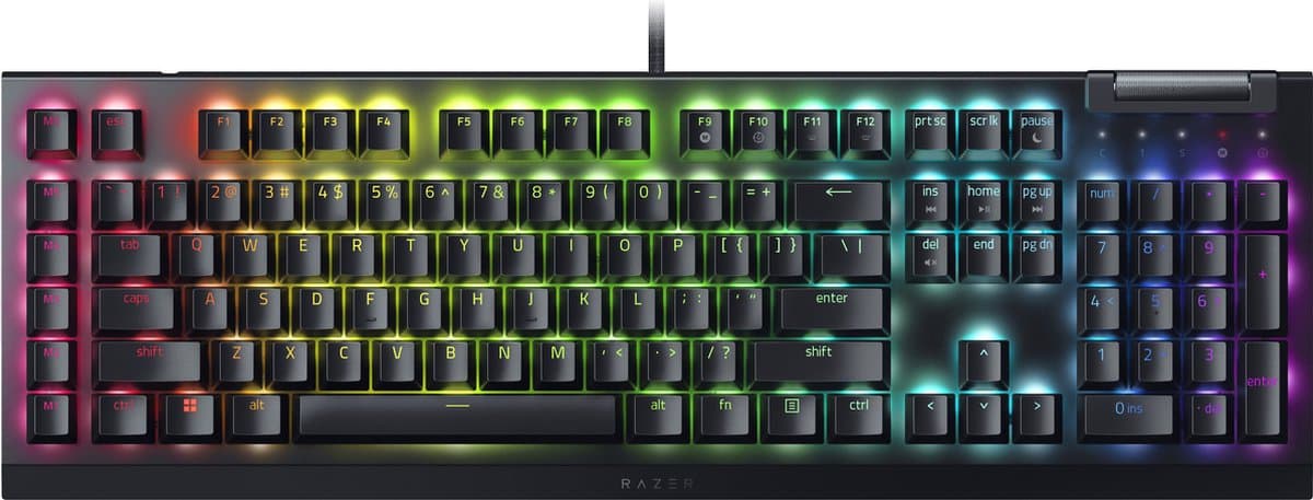 Razer BlackWidow V4 X - Mechanisch Gaming Toetsenbord - Yellow Switch - RGB - Macrotoetsen - Qwerty