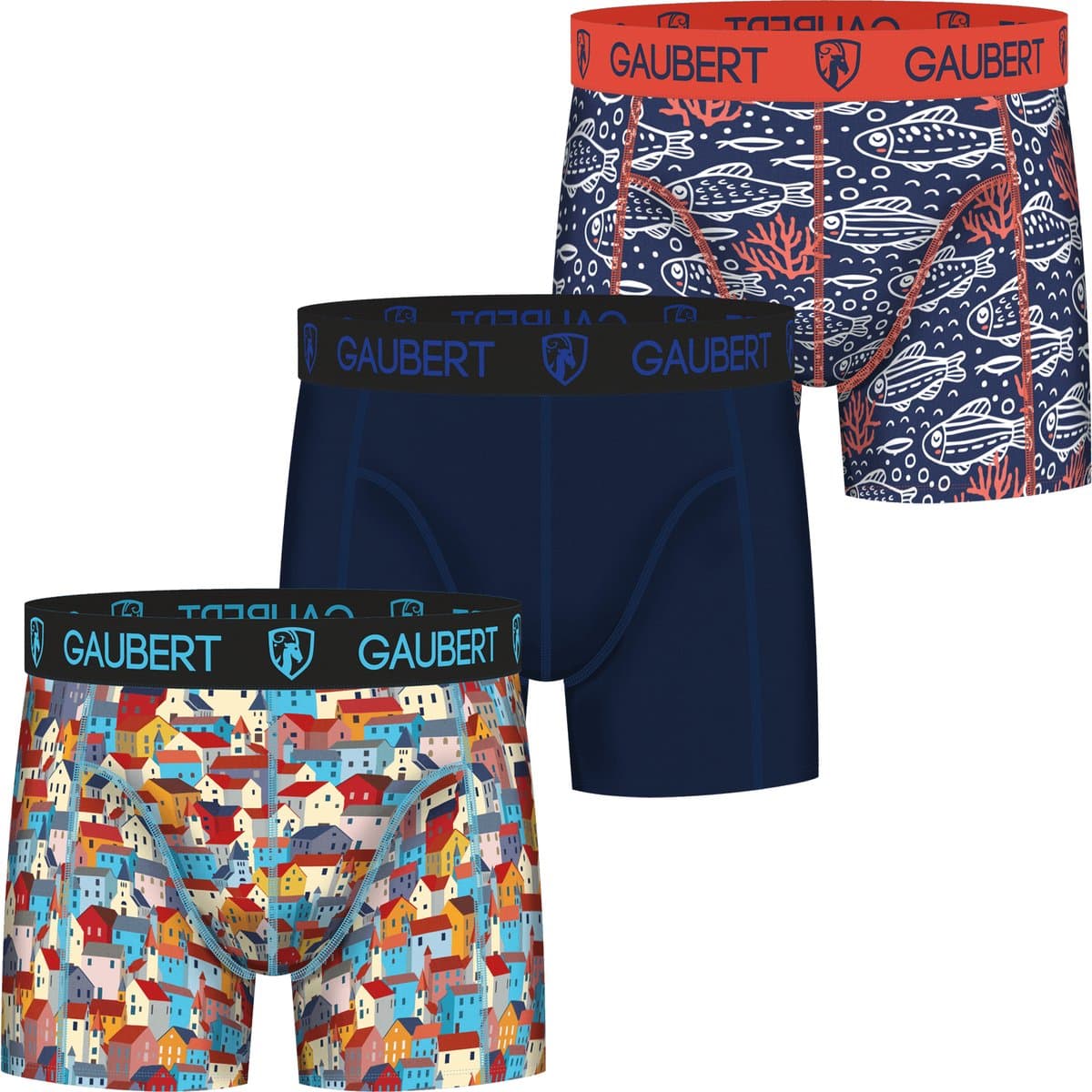 Gaubert  Heren boxershort Bamboe 3-pack Summer  - XXL