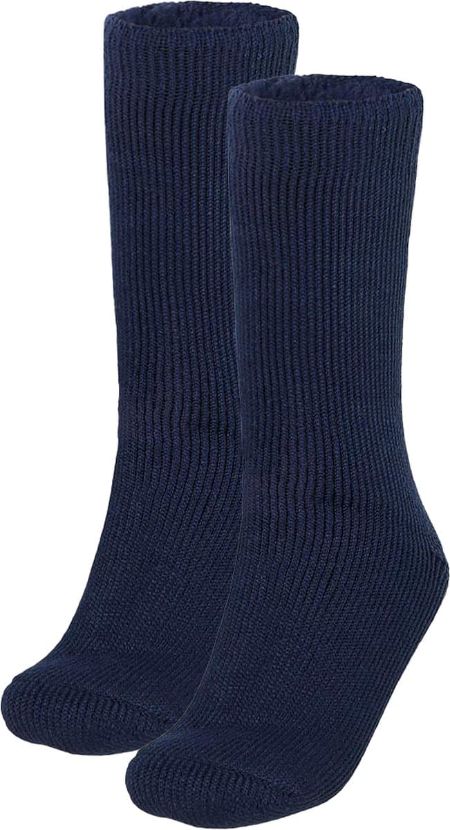 Heatkeeper - Thermo sokken dames - 2-Paar - 36/41 - Marine Blauw - Thermosokken - Thermosokken dames 35 38