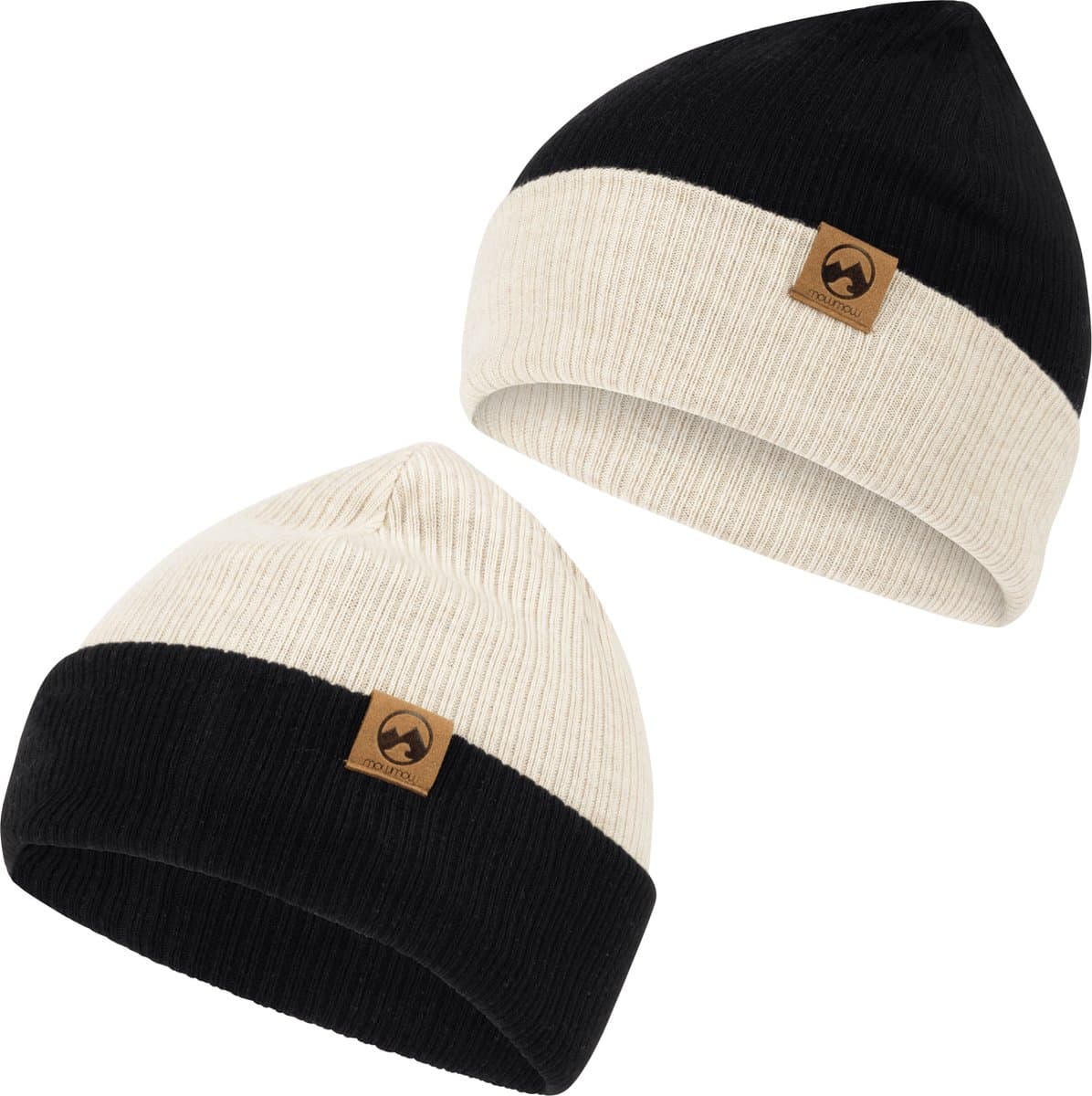 MowMow Muts Merino - Beanie - Dubbelzijdig - Heren - Dames - Natuurlijk en Duurzaam