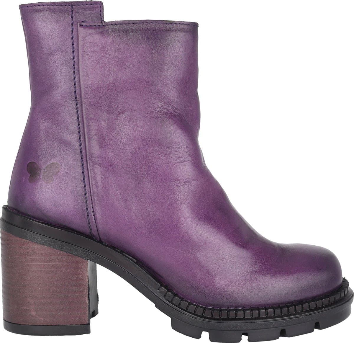Felmini Laisa - dames laars - Paars - maat 35 (EU) 2.5 (UK)