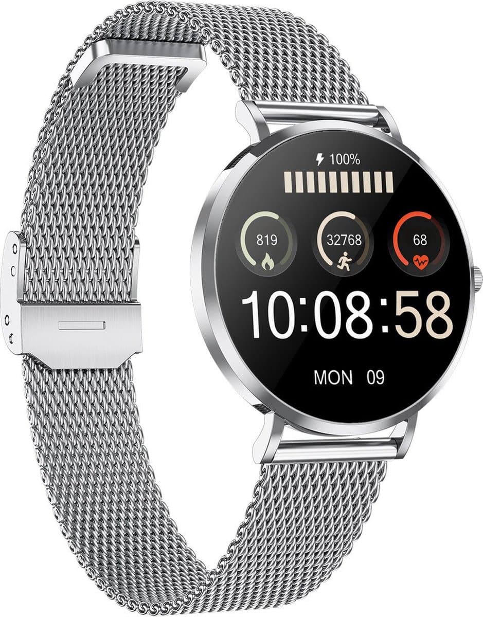 XCOAST Smartwatch Zilver