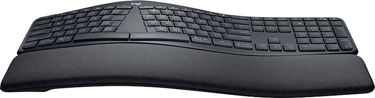 Logitech ERGO K860 - Tastatur - kabellos - 2,4 GHz, Bluetooth 5,0 - Deutsch (920-009167)