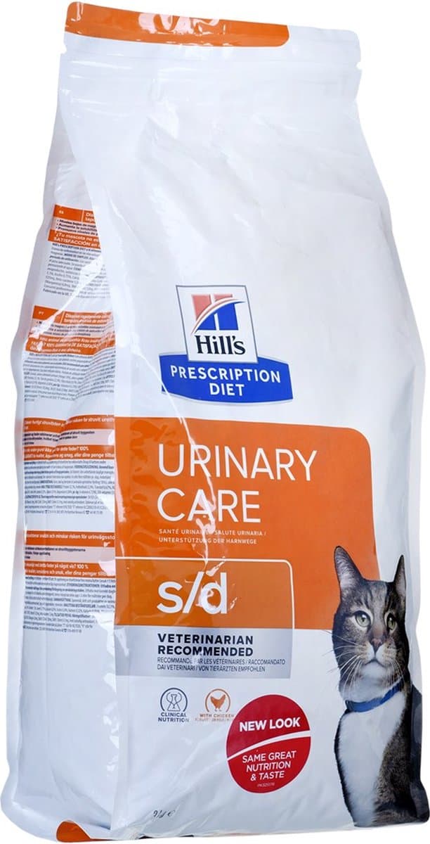 HILL'S PRESCRIPTION DIET Feline Urinary Care s/d Droog kattenvoer Kip 3 kg