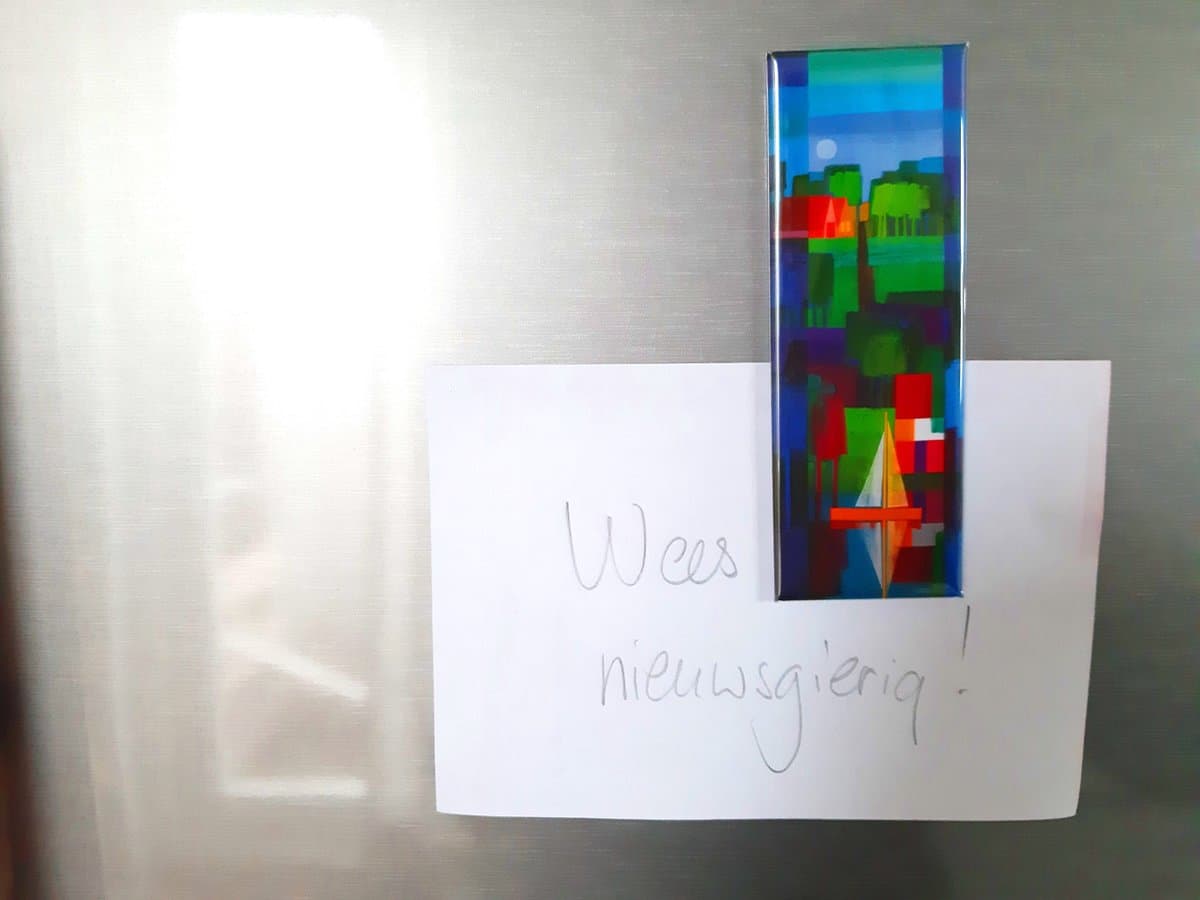 Koelkastmagneet - Ton Schulten