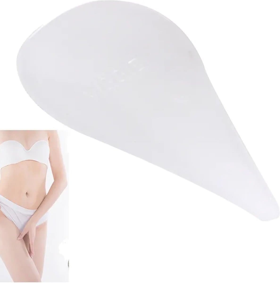 Ilso anti camel toe pads - kameel teen concealer - legging - sport kleding - onzichtbaar - zelfklevend - herbruikbaar - 2 stuks