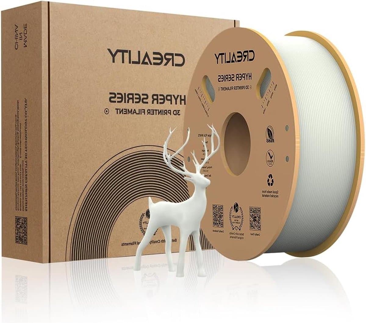 3D-printer filament voor hoge snelheid afdrukken - duurzaam en resistent - gladde overhangprestaties - dimensionale nauwkeurigheid +/-0.03 mm