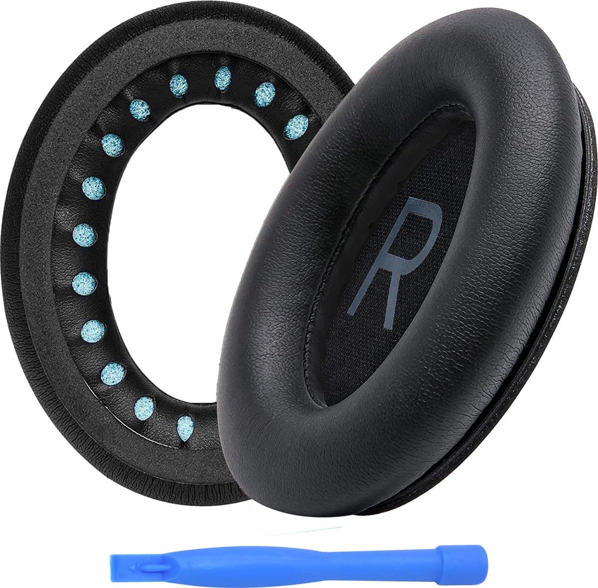MMOBIEL Vervangende Oorkussens Geschikt voor Bose QuietComfort 45 (QC45) / QuietComfort SE / New Quiet Comfort Wireless Over-Ear Hoofdtelefoons van MMOBIEL – Protein PU Koptelefoon Oorkussens - Hoofdtelefoon Earpads