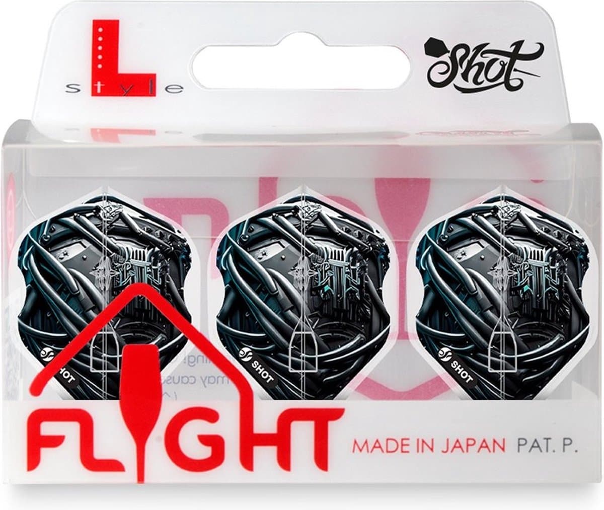 Shot L-Style AI Cyberpunk EZ L1 - Dart Flights