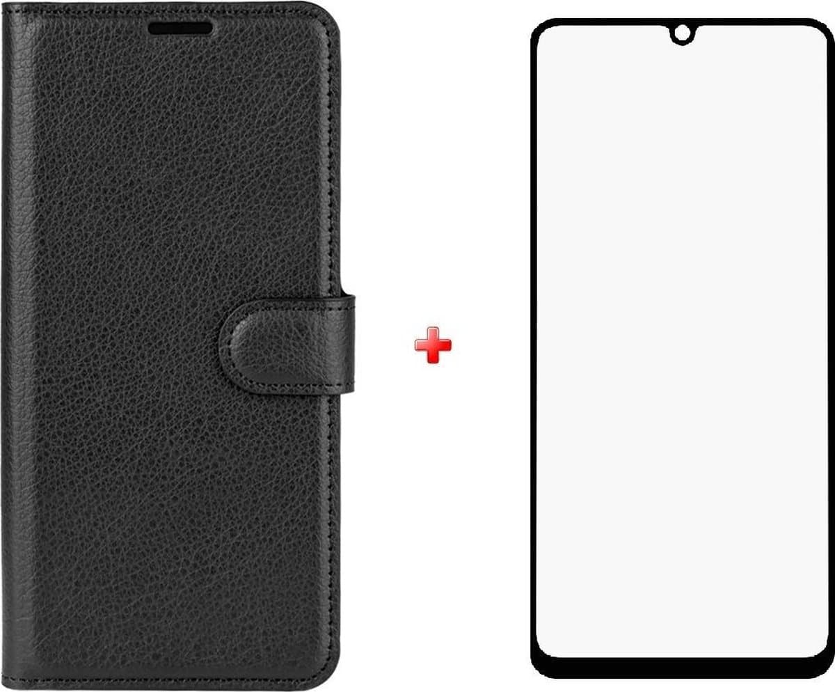 Telestore Telefoonhoesje - Book Case - Geschikt Voor Samsung Galaxy A42 - Zwart