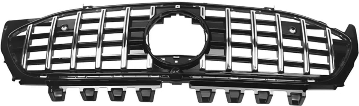Racecore GTGrille - Chroom/Zwart - Voor Mercedes CLA-Klasse W118 (2020) - Auto Accessoires