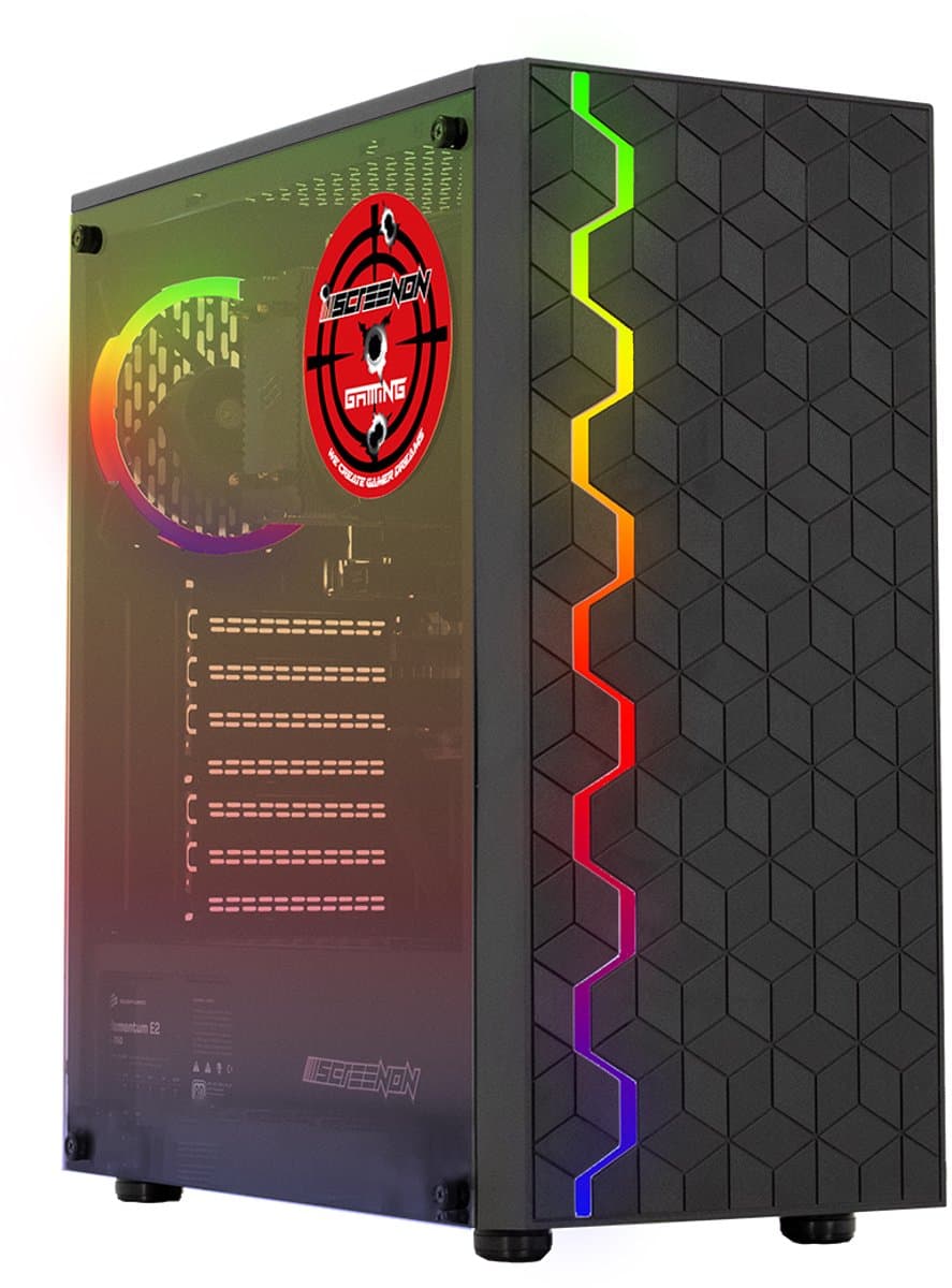 ScreenON - Game PC - Intel Core i3 - 512GB SSD - 16GB RAM - Geforce RTX 3050 - E723104