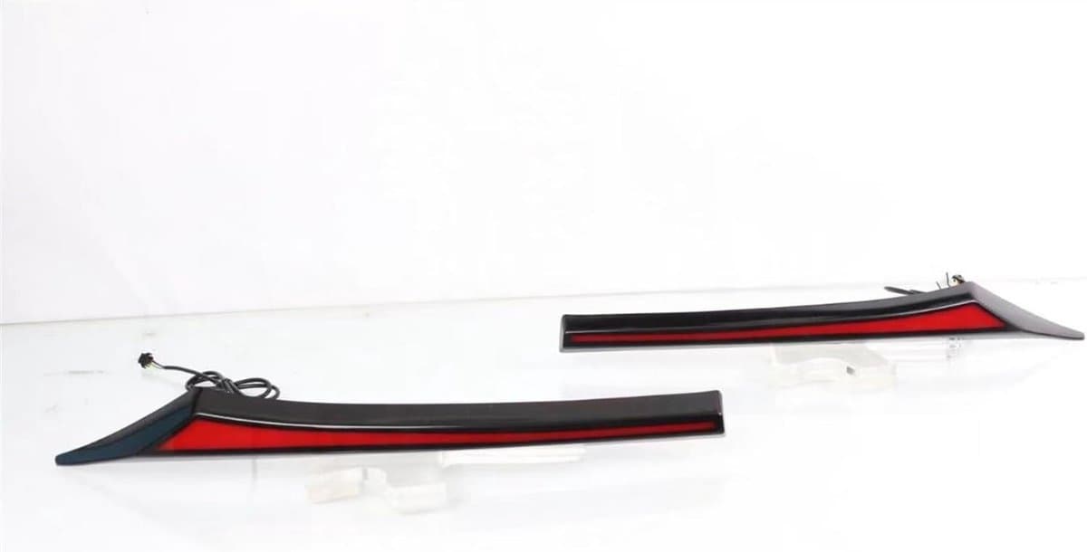 Achterlicht Reflector - Remlicht Mistlamp - Veiligheid Verkeer - Waterdicht Duurzaam - 1 Set - Rood
