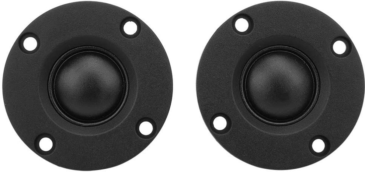 Dailygoods - Set van 2 Audio Tweeter Luidsprekers met Hifi Geluidskwaliteit