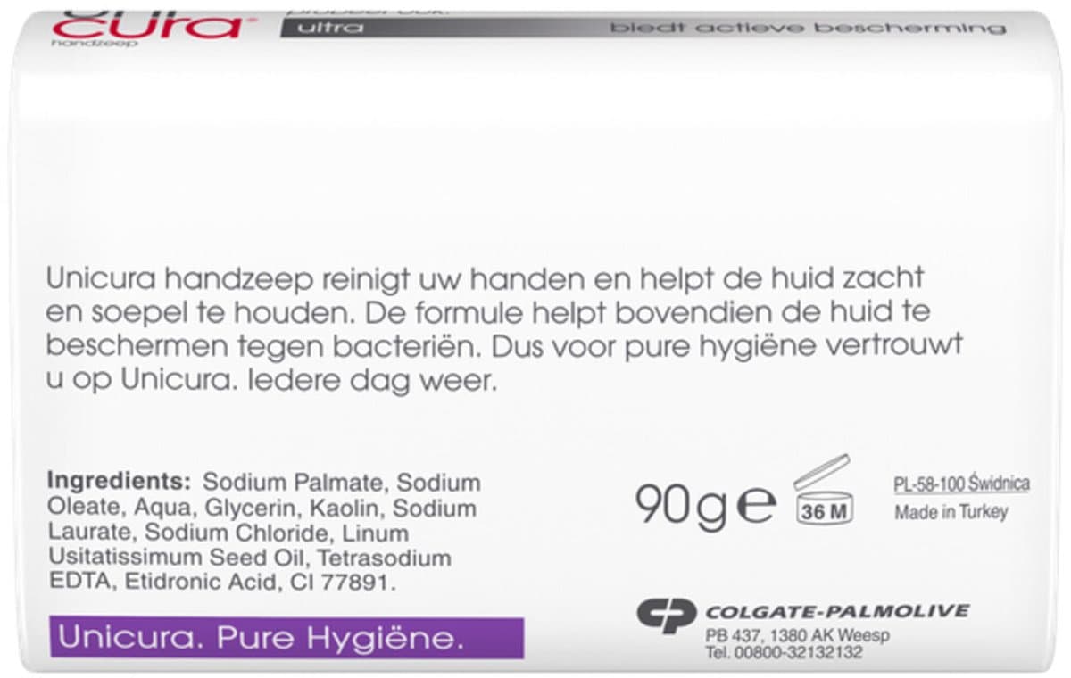 Unicura Tabletzeep Anti Bacterieel Balans - 12 x 180 gr - Voordeelverpakking