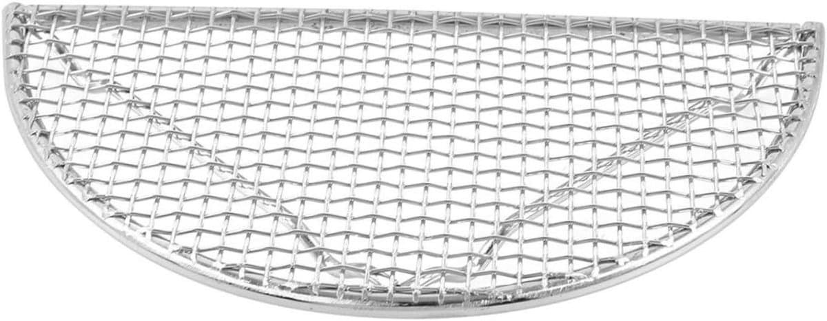 Barbecue Grill Net - BBQ Mesh Mat - Buiten Koken - Halfrond Ontwerp - 20 cm - Zilver