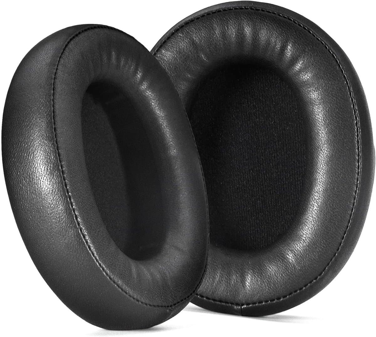 Vervangende Oorkussens - Koptelefoon Pads - Comfortabel Luisteren - Geluidsisolatie Traagschuim - 105 x 85 mm - Zwart