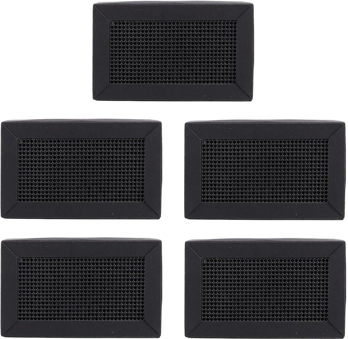 Dailygoods- Luchtreinigerfilter 5 Stuks - Actieve Koolluchtfilter - 3D-Printeronderdelen - Adsorbeert Organische Verbindingen - Levensduur 1440 Uur - Naadloze Integratie - Luchtfilter