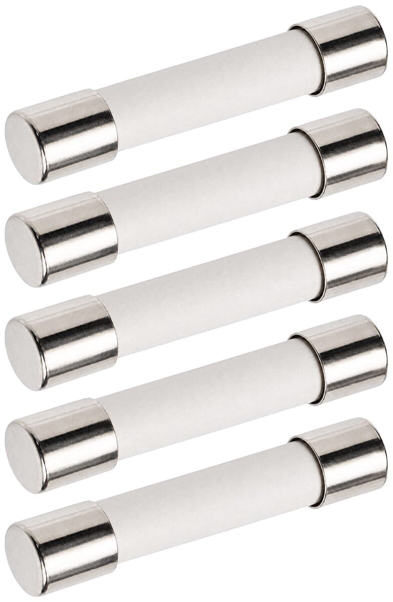 VLTG Keramische Zekering - 5x20mm - 15A - Snel (F) - 250V AC - 5 stuks