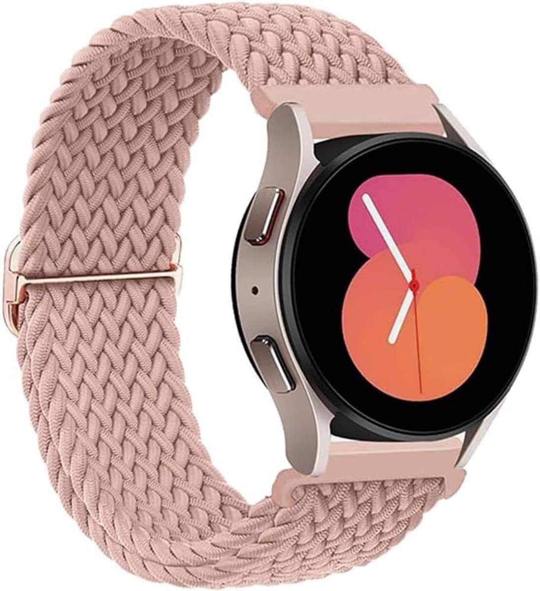 Nylon Sport Armband 20mm voor Polar Ignite 3/2, Pacer, Unite en Withings ScanWatch 2 - Ademend, Licht en Vervangbare Horlogeband