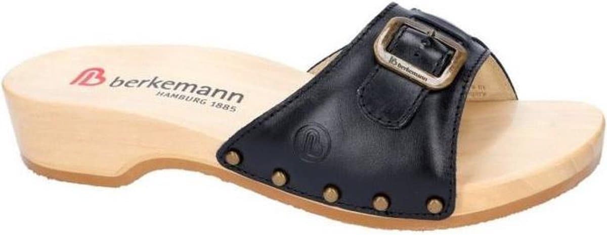 Berkemann -Dames - zwart - slippers & muiltjes - maat 39.5