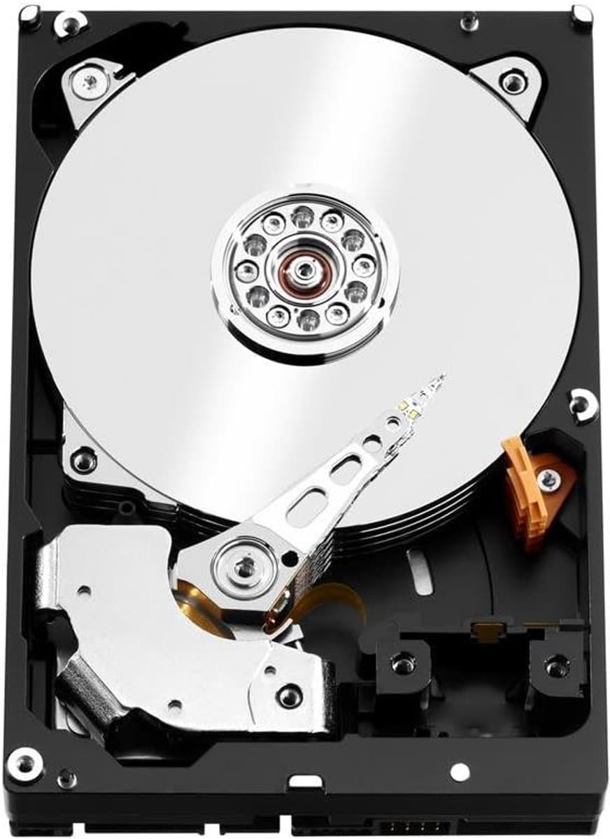 Interne Harde Schijf - NAS Opslag - Zakelijk Gebruik - Schokbestendig - 4 TB 3.5 inch - Zwart