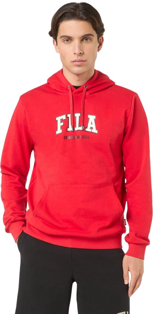 Fila Sweater Heren Rifredi Rood - Maat L