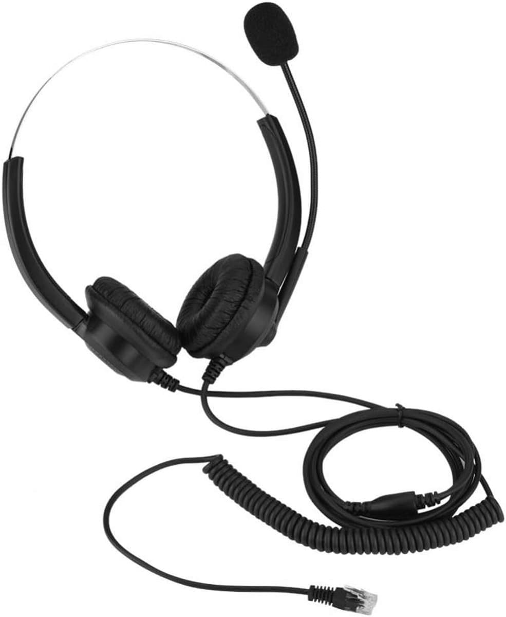 Professionele Callcenter Headset met Ruisonderdrukking en 360° Draaibare Oorkappen
