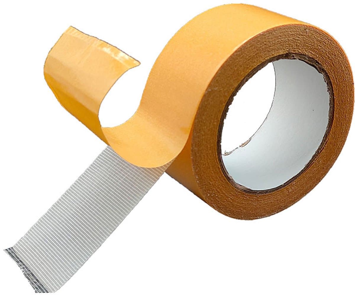 Dubbelzijdige Tape - Plakband - Montagetape - Textieltape - Dubbelzijdig Tapijttape - Tapijttape - Transparante meshvezeltape - Multifunctionele - Voor Thuis Kantoor School - 50mm*20m