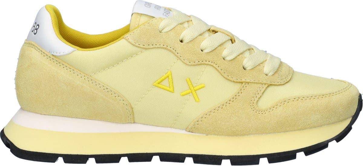 Sun 68 Ally Solid Nylon Sneakers - Dames - Geel - Maat:40