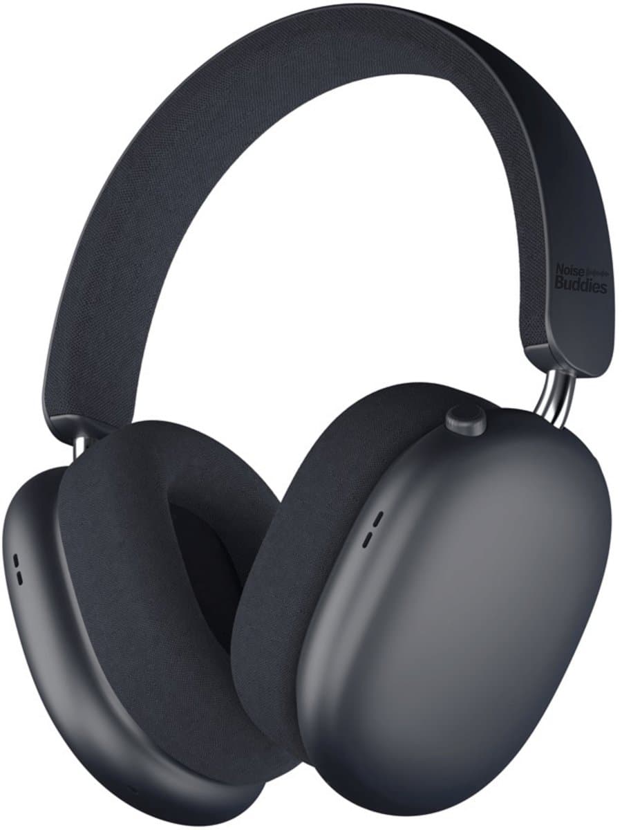 Noise Buddies Clarity – Draadloze Koptelefoon met Active Noise Cancelling – 41 Uur Batterij – Space Grey