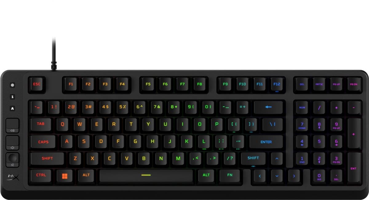 HyperX Eve 1800 Gaming Toetsenbord Qwerty