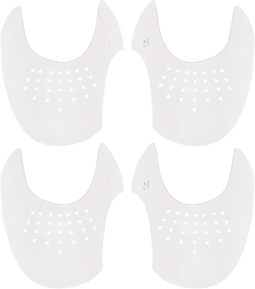 2 paar schoenen vouwbeschermer teendoos, voorkomen dat sneakerschoenen kreukbeschermer voor mannen en vrouwen