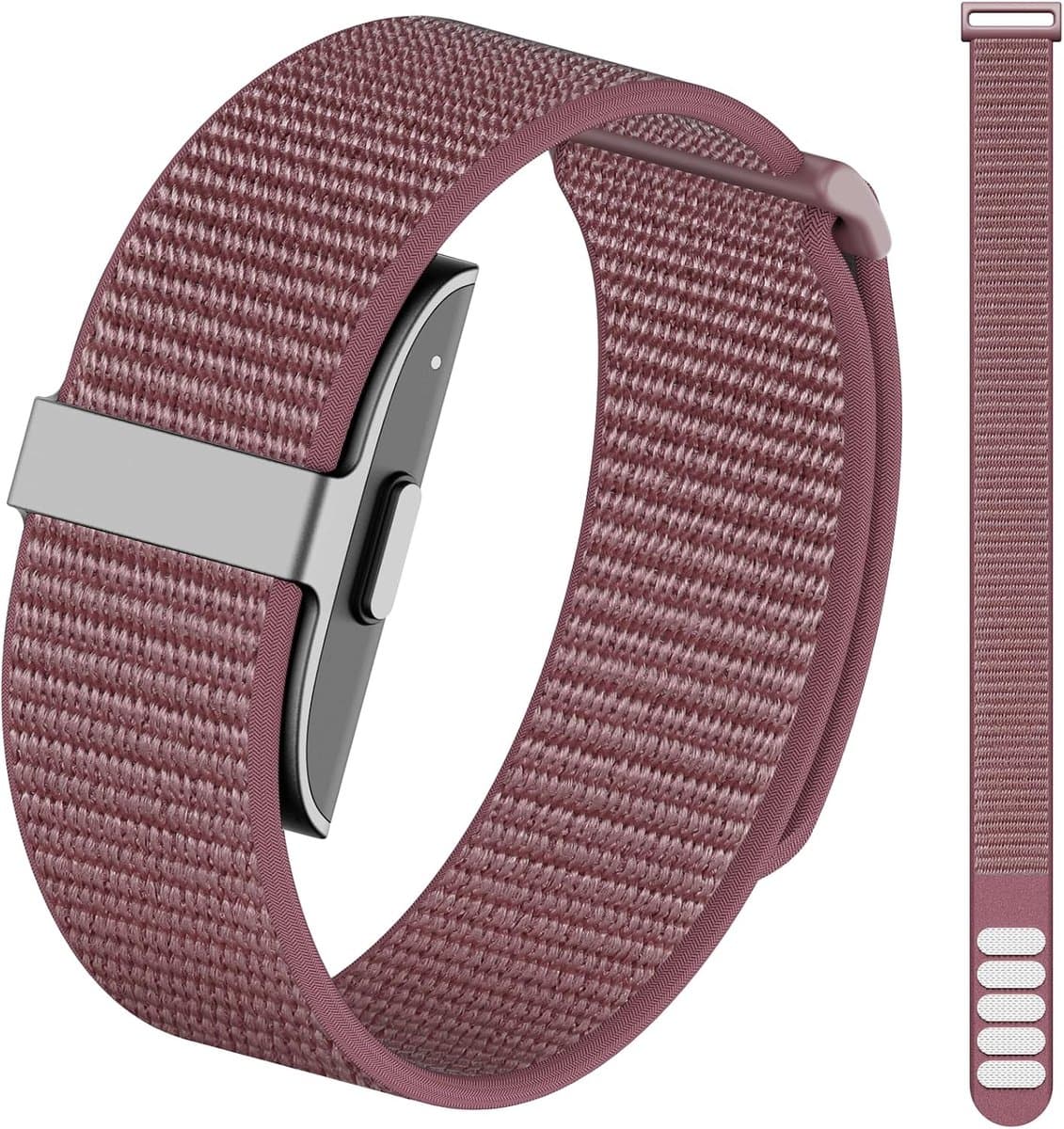 Nylon loop sport vervangband - zacht en ademend - verstelbare polsband - ideaal voor fitness tracker - ShopVlot