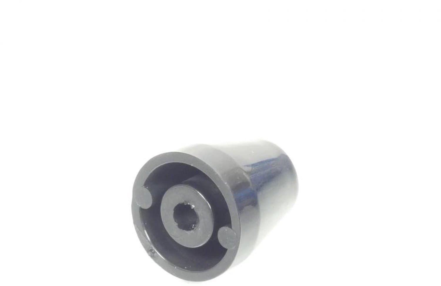 Embout de guidon noir 11g pour scooter Aprilia 125 Leonardo 1999-04 AP8202188