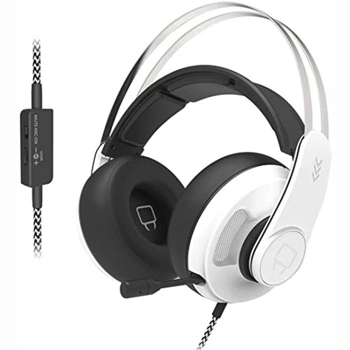 Venom Sabre Multi-Format Gaming Headset - White (PS5, Xbox Series X & S, PS4, Xbox One, PC)