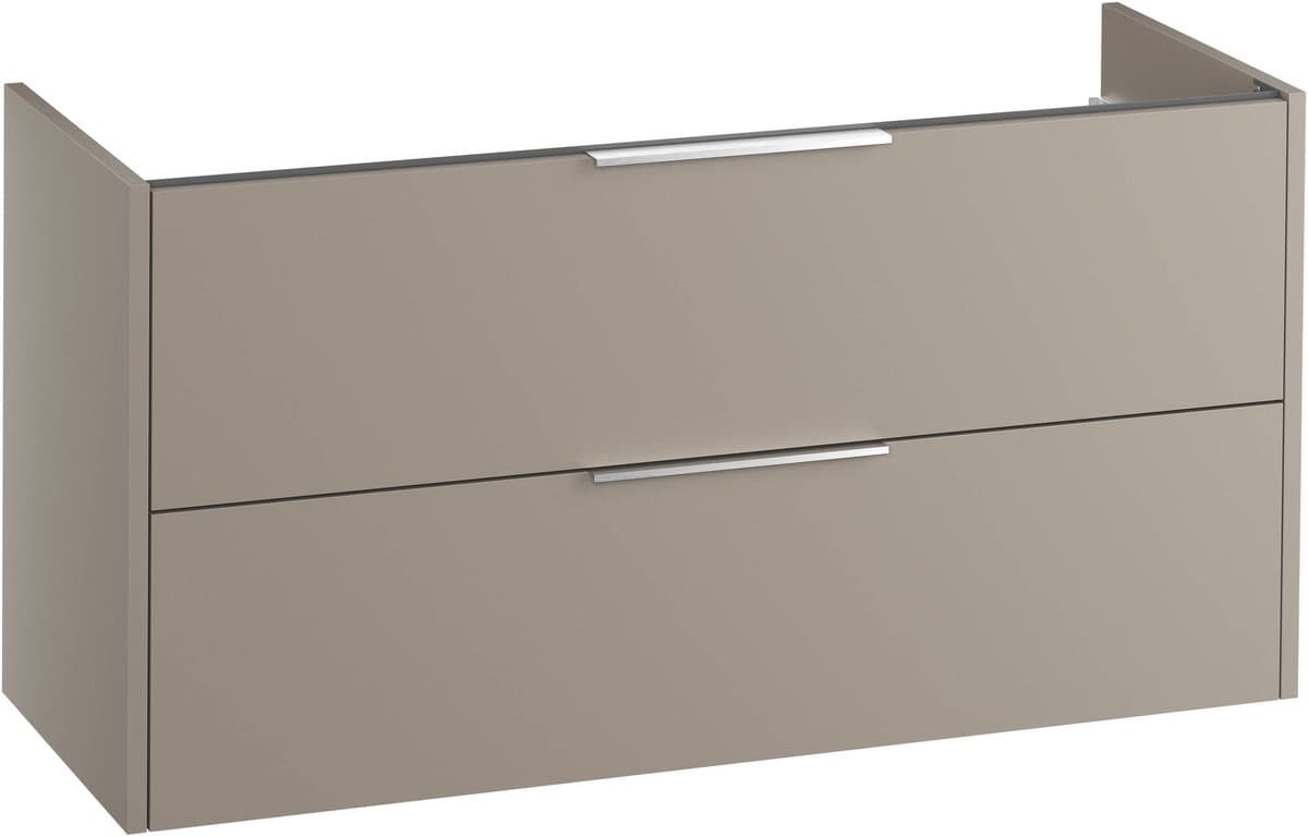 Saqu Lima wastafelonderkast excl. greep 120x45x60cm mat greige