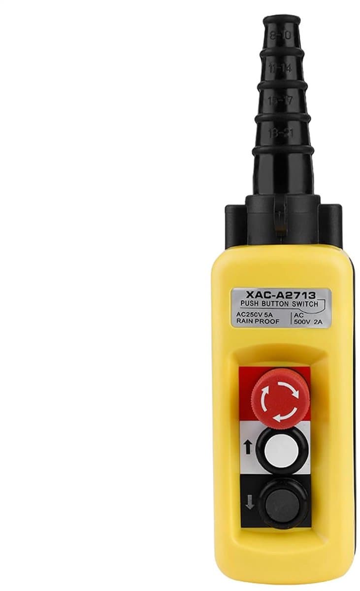 Push Button Switch voor Kraan - Lift - Train - Lift Trailer Controller met Noodstop