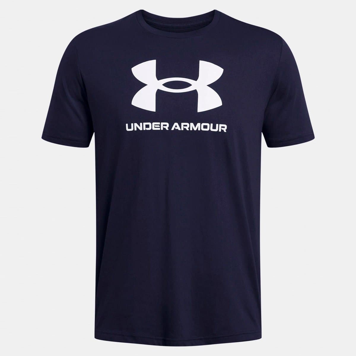 Under Armour Sportstyle Logo - marineblauw - Maat S