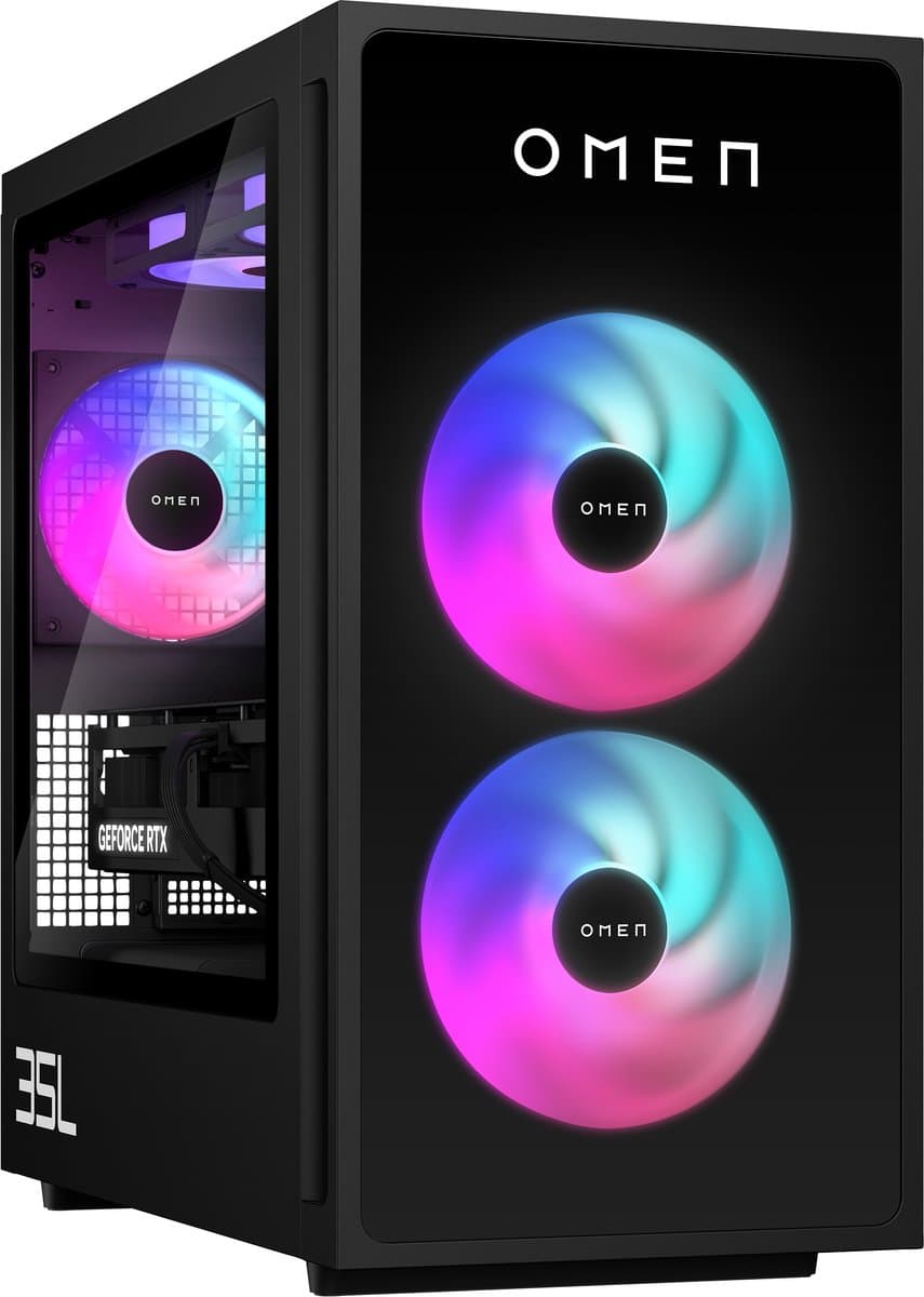 HP OMEN 35L GT16-0167nd AMD Ryzen 7 RTX 5060 Ti gaming-desktop