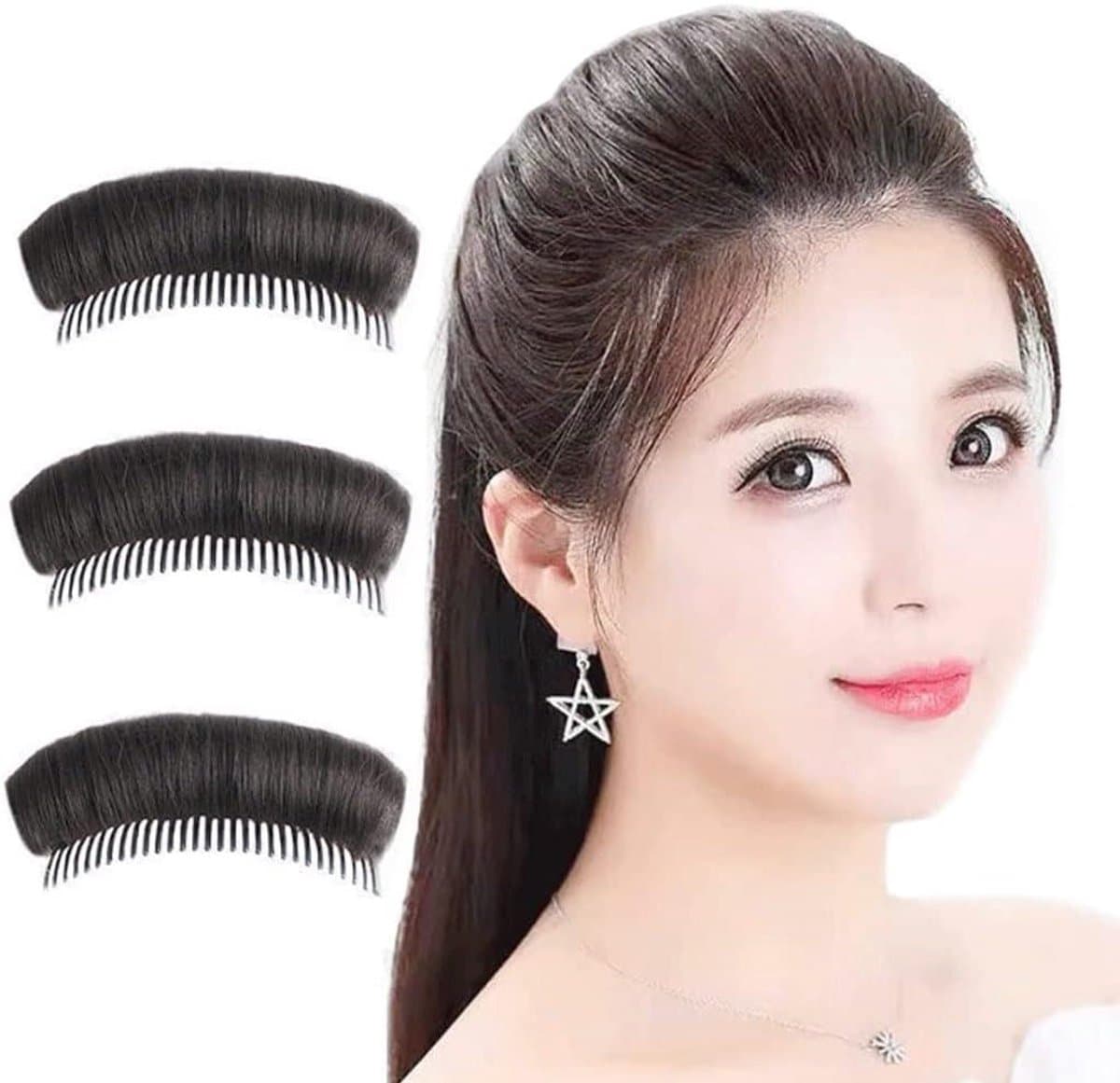Cosensi - Haar Basis Pop-Up Volume Kammen voor Vrouwen en Meisjes met Haar Pads en Accessoires