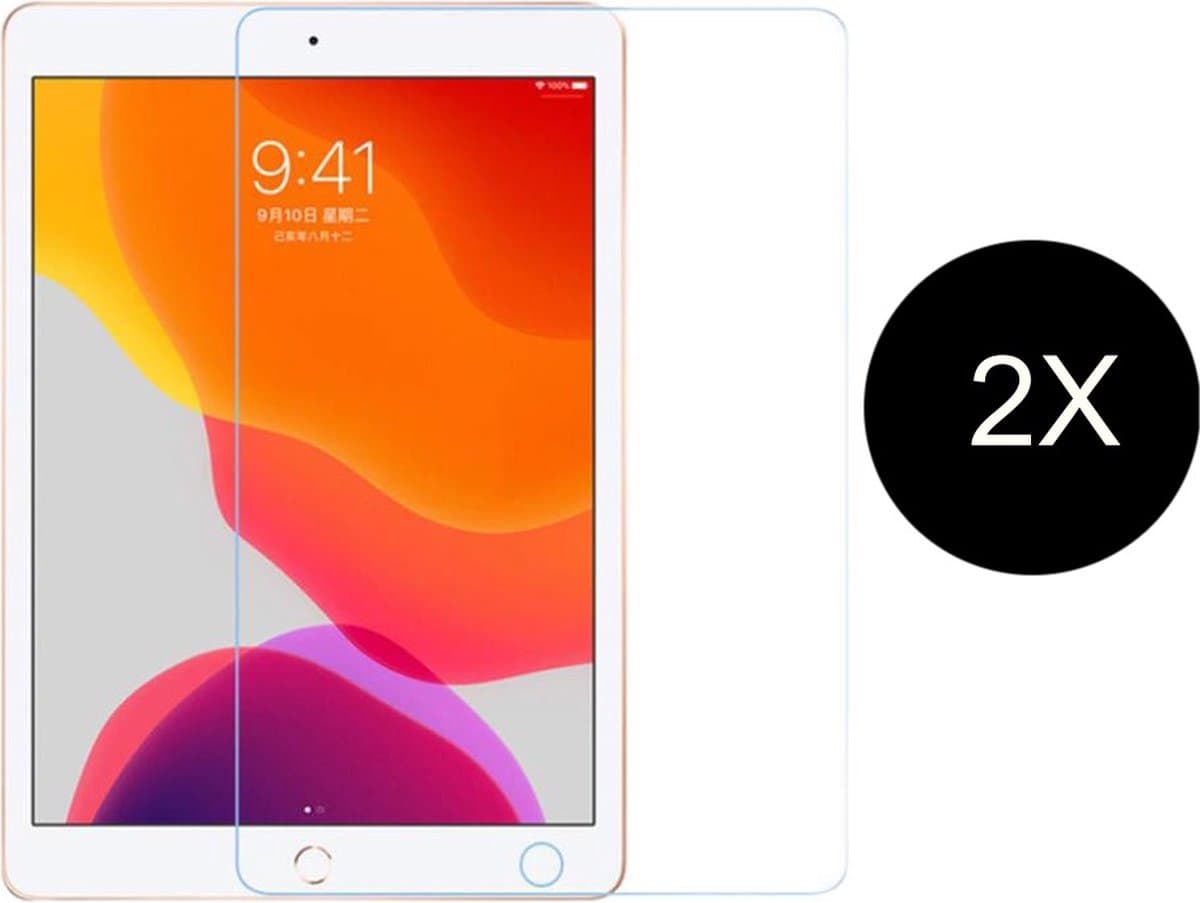 2 Stuks Screenprotector Geschikt voor iPad Pro 9.7 2016 - Screen protector Tempered Glass Screen 9H Diamond Gehard Glas - Beschermglas Geschikt voor iPad Pro 9.7