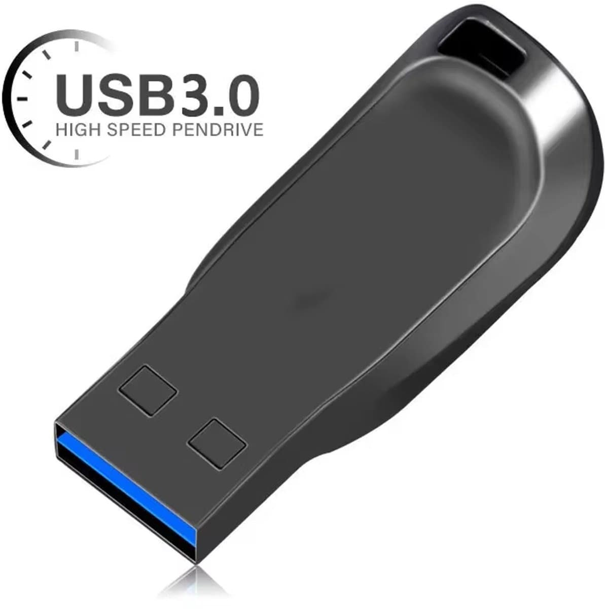 USB Stick 64GB – USB 3.0 Geheugenstick – Snelle Flash Drive – USB Stick voor Laptop, Auto, TV & PC – USB Stick 64 GB Opslag- Zwart