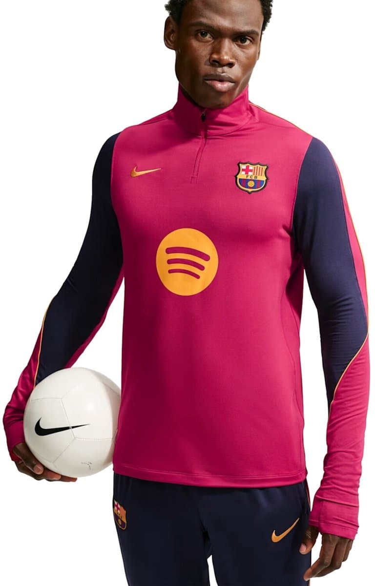 Nike Fc Barcelona Strike Drill Top Ii3253-621 - Kleur Rood - Maat S