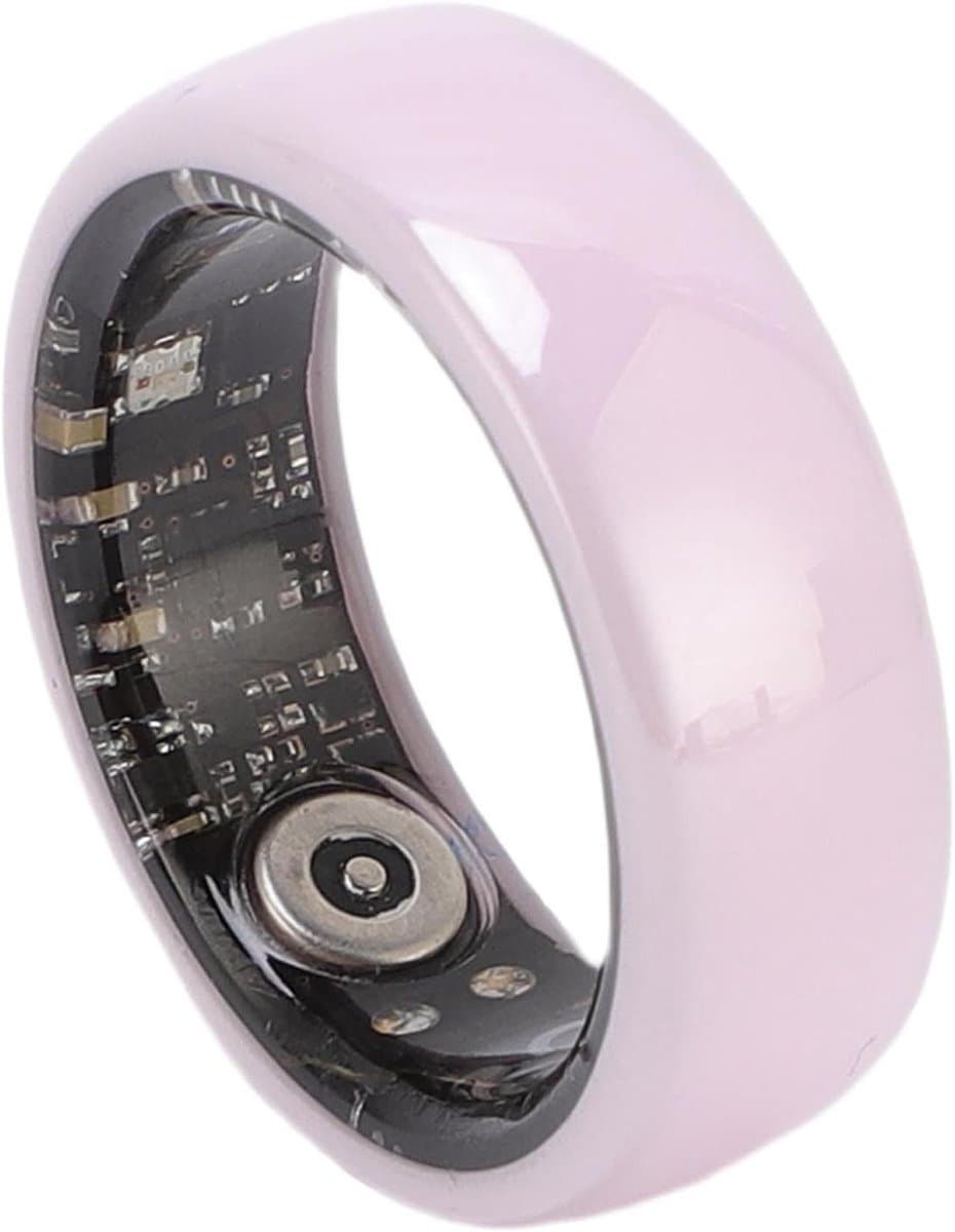 Slimme Ring - Fitness Tracker - Gezondheid Monitoren - Keramisch Materiaal - 7 Dagen Batterij - Zwart