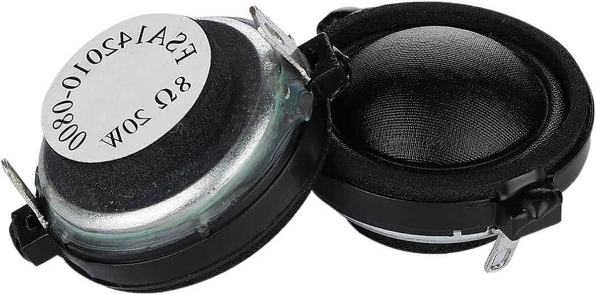 Dome Silk Film - Tweeter Speaker - Muziek Ervaring - Minimaliseert Vervorming - 31mm Diameter - Niet Gespecificeerd