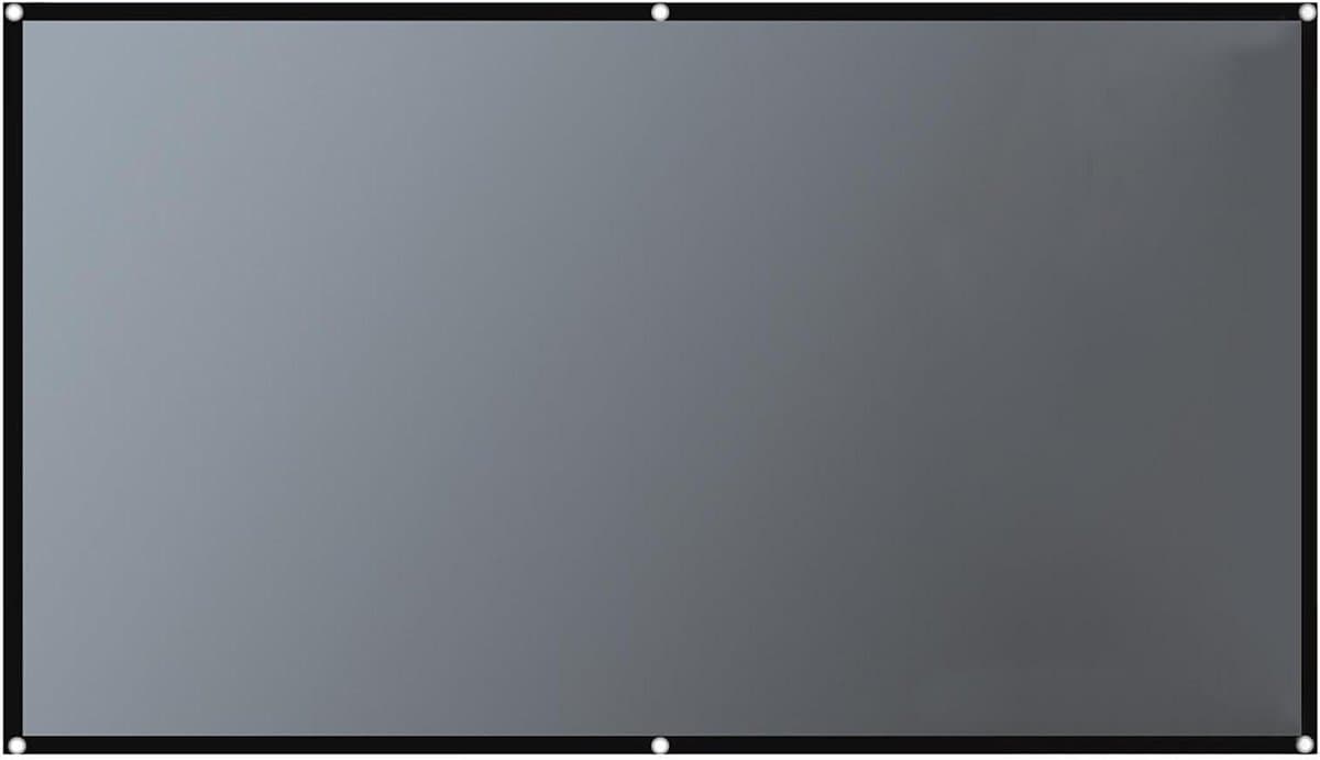 Draagbaar Projectiescherm - Filmdoek Beamer - Thuisbioscoop Creëren - 4K HD Anti-licht - 16:9 Formaat - Meerdere kleuren