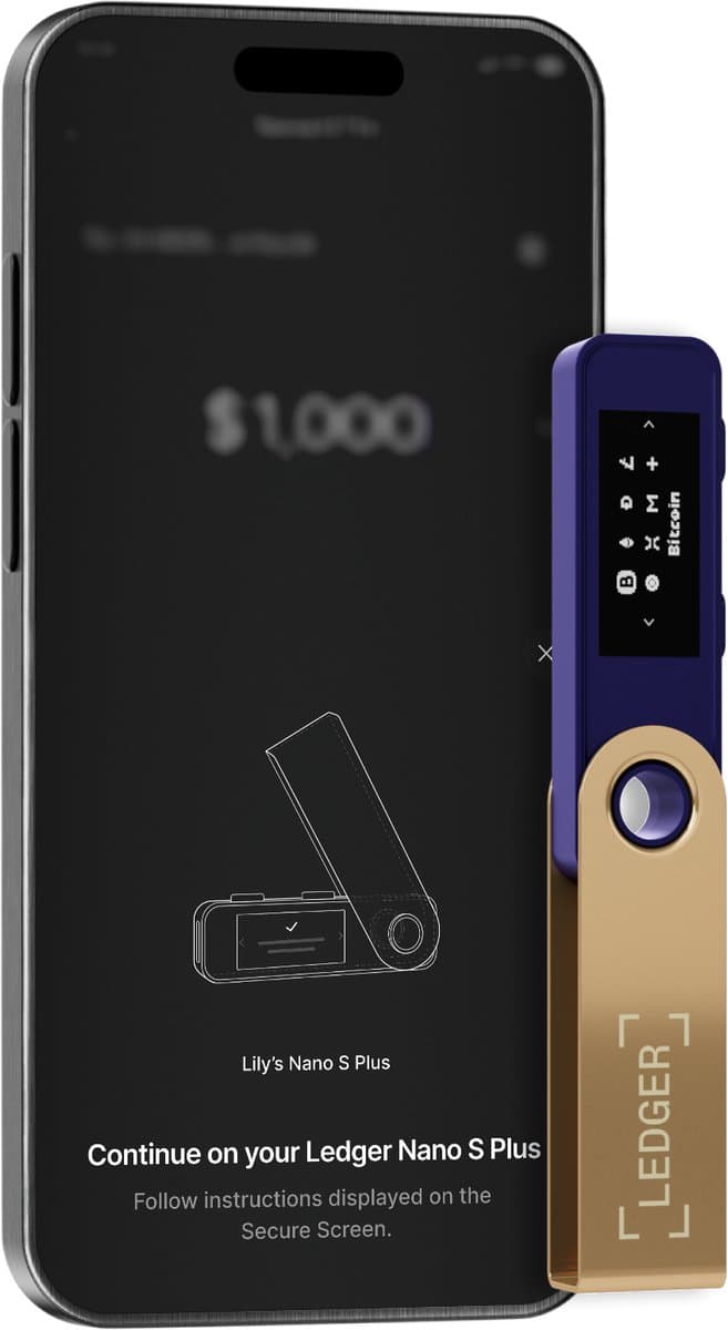 Ledger Nano S Plus Ferro Fuchsia